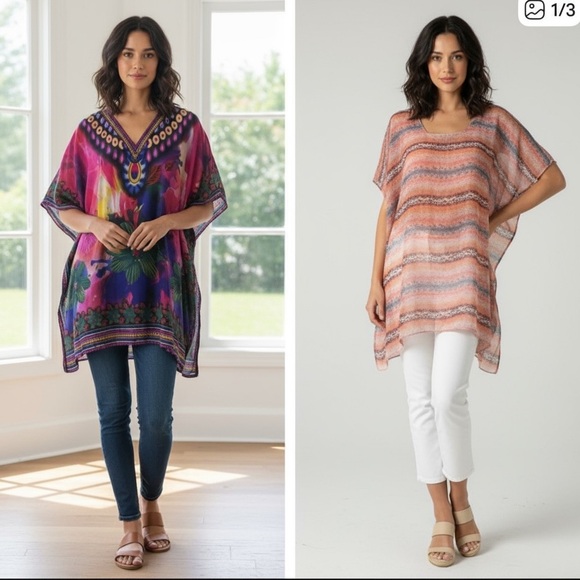 ❤️003 COMBO: Beach Cover up - Picture 2 of 5